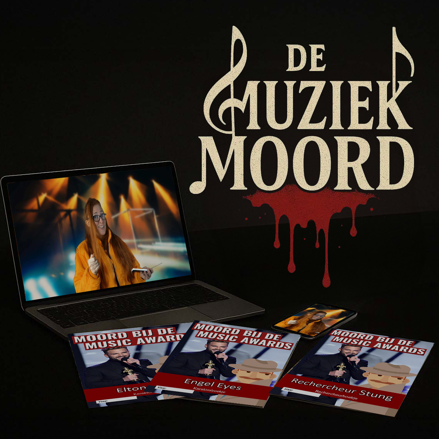 Moord bij de music awards cover