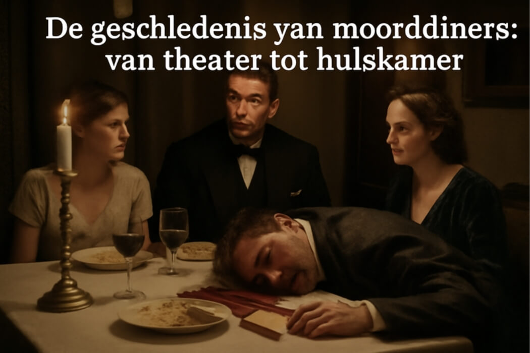 De geschiedenis van moorddiners: van theater tot huiskamer